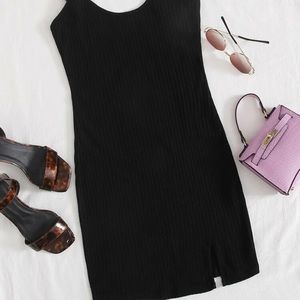 Rib Knit Bodycon Dress
